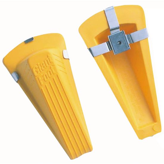 Picture of Master Caster Magnetic Giant Foot Doorstop, Yellow