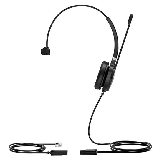 Picture of Yealink YHS36 Mono Wired Headset, Black, YEA-YHS36-MONO