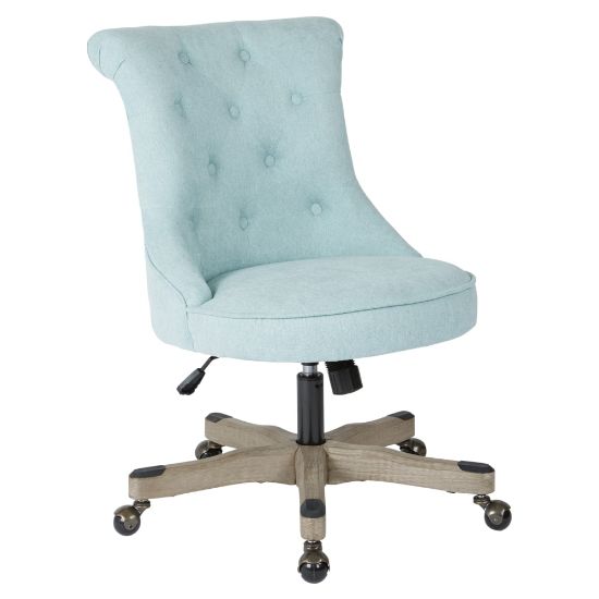 Picture of Office Star Hannah Tufted Office Chair, Mint/Gray