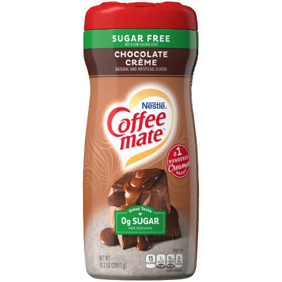 Picture of Nestle Coffee-mate Sugar-Free Coffee Creamer, 10.2 Oz, Creamy Chocolate