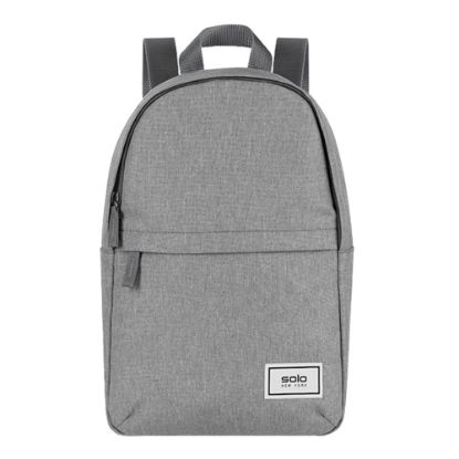 Picture of Solo New York Re:Vive Mini Backpack, 60% Recycled, Gray