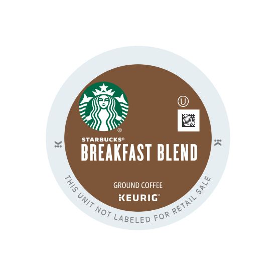 Picture of Starbucks Single-Serve Coffee K-Cup, Breakfast Blend, Carton Of 24