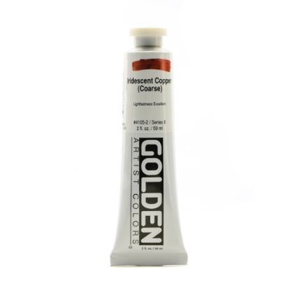 Picture of Golden Acrylic Paint, Coarse, 2 Oz, Iridescent Copper