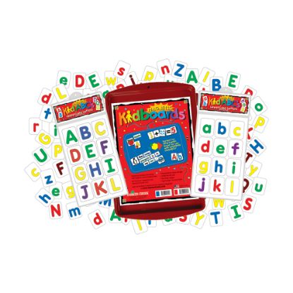 Picture of Barker Creek Magnets, Learning Magnets, Alphabet Activity Kit, Grades Pre-K-2, Pack Of 77