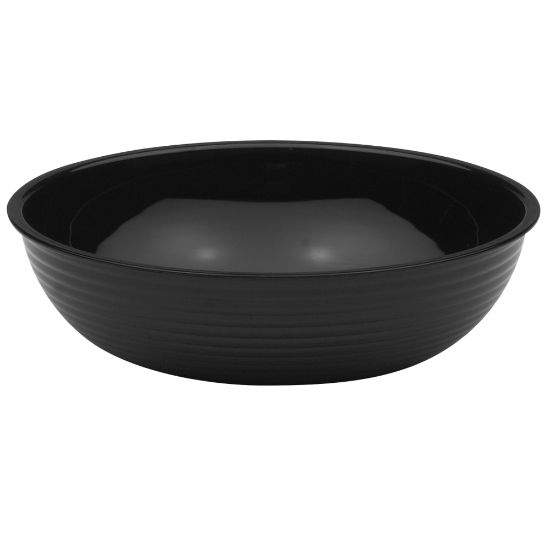 Picture of Cambro Camwear Round Ribbed Bowls, 10in, Black, Set Of 12 Bowls