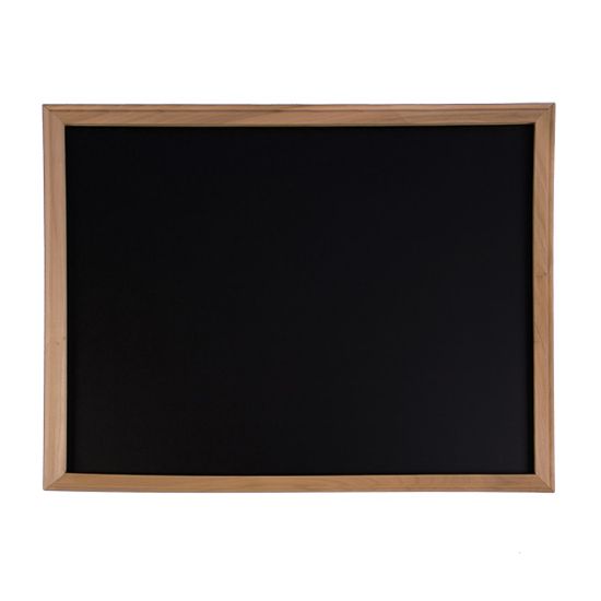 Picture of Flipside Wood-Framed Chalkboard, 18in x 24in, Black