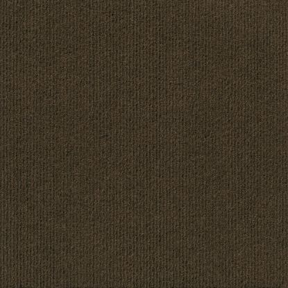 Picture of Foss Floors Edge Peel & Stick Carpet Tiles, 24in x 24in, Mocha, Set Of 15 Tiles