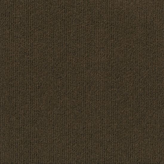 Picture of Foss Floors Edge Peel & Stick Carpet Tiles, 24in x 24in, Mocha, Set Of 15 Tiles