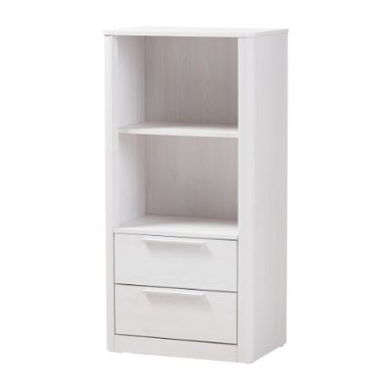 Picture of Baxton Studio Kaan 48inH 2-Shelf Bookcase, Whitewash