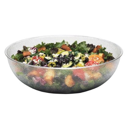 Picture of Cambro Camwear Round Pebbled Bowls, 15in, Clear, Set Of 4 Bowls