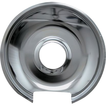 Picture of Range Kleen 104-A Style E Large Heavy Duty Chrome Drip Pan - Drip Pan