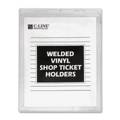 Picture of C-Line Vinyl Shop Seal Ticket Holders, 5in x 8in, Box Of 50