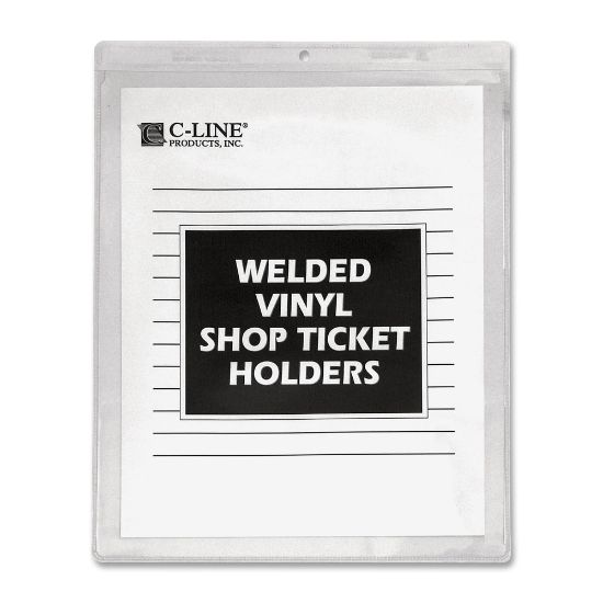 Picture of C-Line Vinyl Shop Seal Ticket Holders, 5in x 8in, Box Of 50