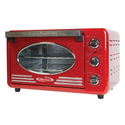 Picture of Nostalgia Electrics Retro 12-Slice Convection Toaster Oven, Retro Red