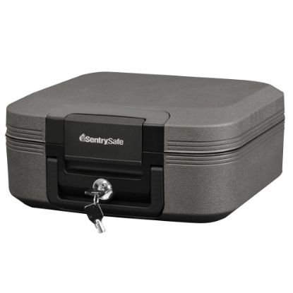 Picture of SentrySafe Fire/Waterproof Chest, 0.28 Cu Ft, Gray