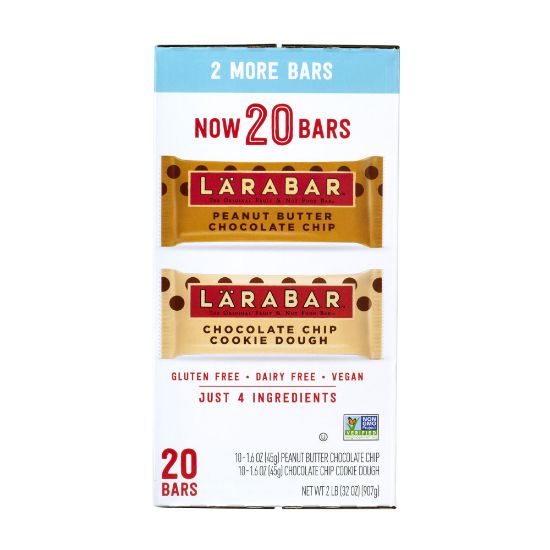 Picture of Larabar Fruit And Nut Bars, 2 Lb, Box Of 18, Assorted