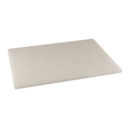 Picture of Winco Plastic Cutting Board, 1/2inH x 15inW x 20inD, White