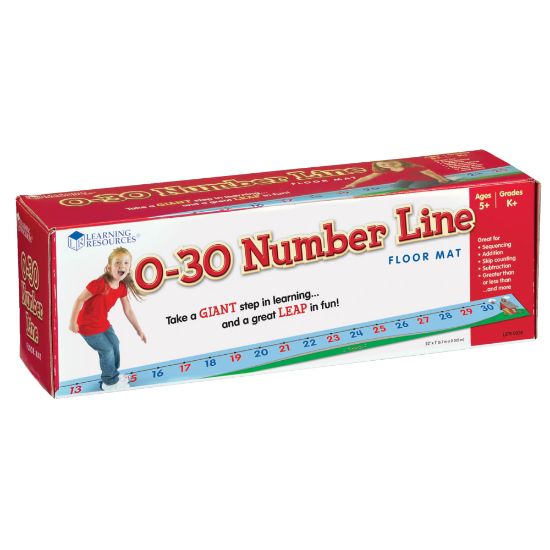 Picture of Learning Resources 0-30 Number Line Floor Mat