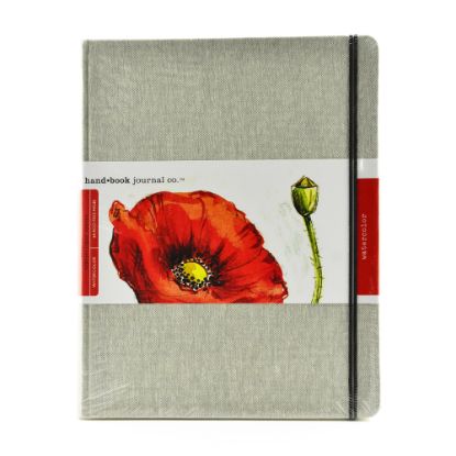 Picture of Hand Book Journal Co. Travelogue Watercolor Journal, 10 1/2in x 8 1/4in, 60 Pages (30 Sheets)