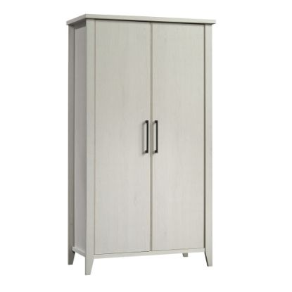 Picture of Sauder Summit Station 36inW 2-Door Storage Cabinet, Glacier Oak