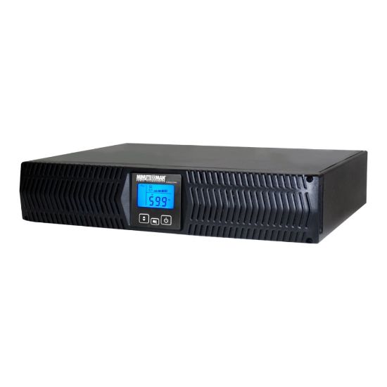 Picture of Minuteman Endeavor ED2000RTXL2UNC - UPS (rack-mountable / external) - 1800 Watt - 2000 VA - Ethernet, RS-232, USB - output connectors: 9 - PFC - 2U - 19in