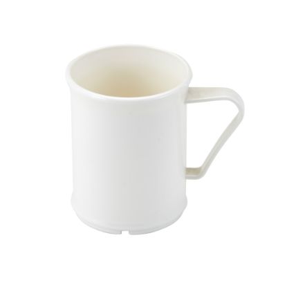 Picture of Cambro Camwear Dinnerware Mugs, 9.6 Oz, White, Set Of 48 Mugs