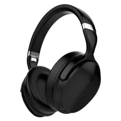 Picture of Volkano Silenco Active Noise Canceling Bluetooth Headphones, Black, VK-2003-BK