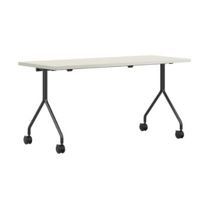 Picture of HON Between Nesting Table, 29inH x 72inW x 30inD, Silver/Black