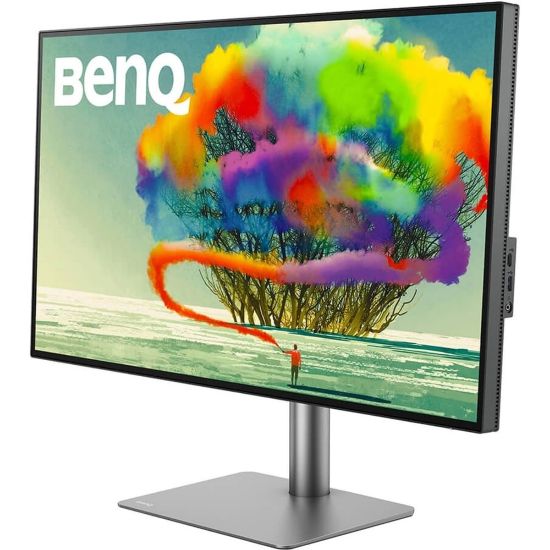 Picture of BenQ PD3220U 32in 4K UHD IPS Thunderbolt3 Calibrated LCD Monitor for Designer - 16:9 - Gray - 31.5in Viewable - In-plane Switching (IPS) Technology - LED Backlight - 3840 x 2160 - 1.07 Billion Colors - 350 Nit - 5 ms - GTG Refresh Rate - Speakers