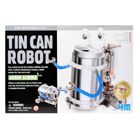 Picture of 4Fun 4M Tin Can Robot Kit