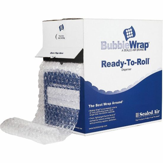 Picture of Sealed Air AirCap Cellular Cushioning Bubble Wrap, 12in x 100ft, Clear