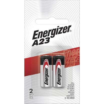 Picture of Energizer 377 Silver Oxide Button Battery 2-Packs - For Keyless Entry, Garage Door Opener, Electronic Device - A23 - 12 V DC - 72 / Carton