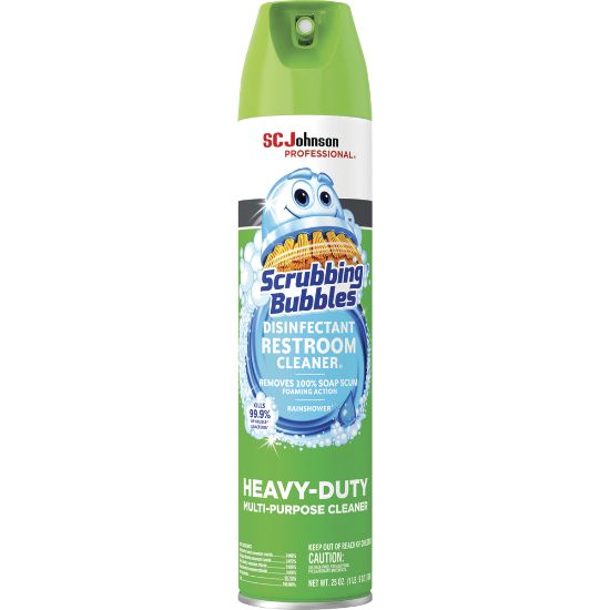 Picture of Scrubbing Bubbles Disinfectant Cleaner, 25 Oz, Carton Of 12 Cans