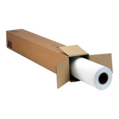 Picture of HP Designjet Large-Format Instant Dry Semigloss Photo Paper Roll, 24in x 100ft, 50.5 Lb, FSC Certified, White