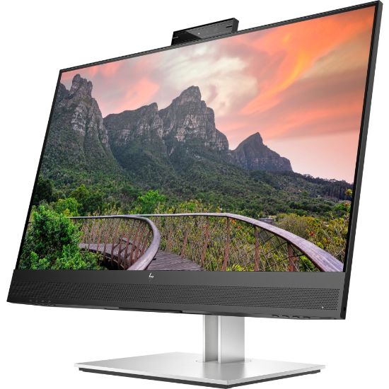 Picture of HP E27m G4 27in Class Webcam WQHD LCD Monitor - 16:9 - Black - 27in Viewable - In-plane Switching (IPS) Technology - 2560 x 1440 - 300 Nit - 5 ms - Speakers - HDMI - DisplayPort - USB Hub