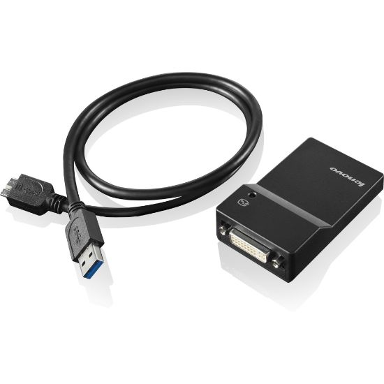 Picture of Lenovo Graphic Adapter - USB 3.0 - DVI