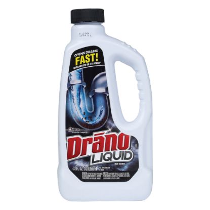 Picture of Drano Liquid Clog Remover, 32 Oz Bottle