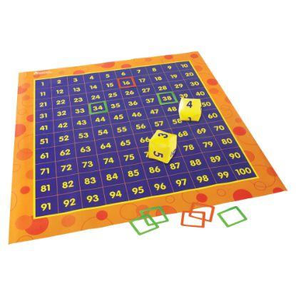 Picture of Learning Resources Hip Hoppin Hundred Mat, Kindergarten - Grade 2