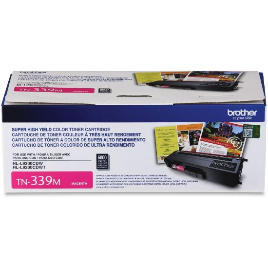 Picture of Brother TN-339 Magenta High Yield Toner Cartridge, TN-339M