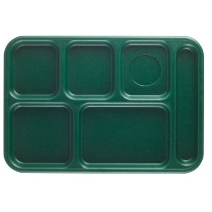 Picture of Cambro Co-Polymer Compartment Trays, Sherwood Green, Pack Of 24 Trays