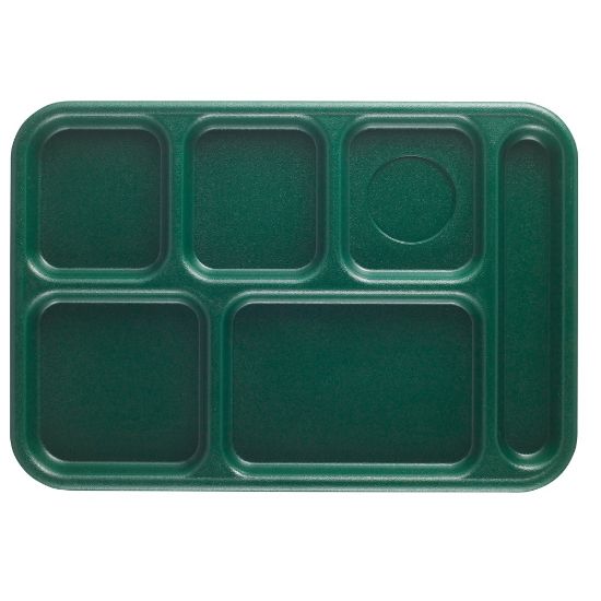 Picture of Cambro Co-Polymer Compartment Trays, Sherwood Green, Pack Of 24 Trays