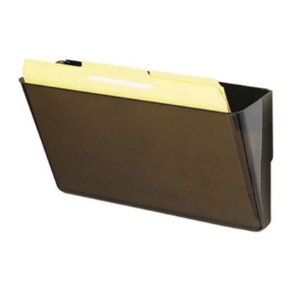 Picture of Deflecto Magnetic DocuPocket Wall File, Letter, 13 x 7 x 4, Smoke