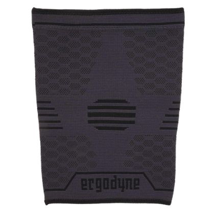 Picture of Ergodyne Proflex 601 Knee Compression Sleeves, Small, Black, Pack Of 2 Sleeves