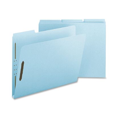 Picture of Nature Saver Pressboard Fastener Folders, Letter Size, 75% Recycled, Light Blue, Box Of 25