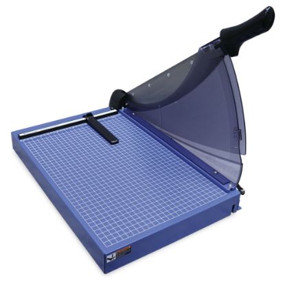 Picture of United Professional Guillotine Paper Trimmer, T18P, 18in, Blue