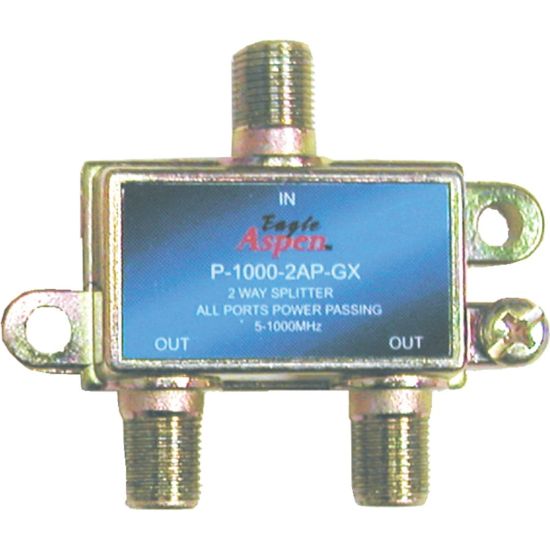 Picture of Eagle Aspen P-1000-2AP-GX Signal Splitter - 2-way - 1 GHz - 5 MHz to 1 GHz