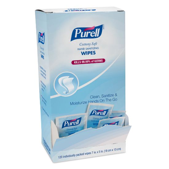 Picture of Purell Sanitizing Wipes, Pack Of 120