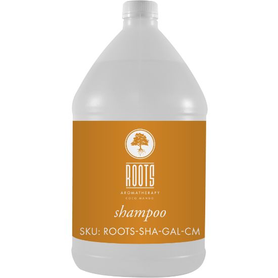 Picture of Hotel Emporium Bulk Shampoo, 1 Gallon, Roots Aromatherapy Coco Mango, Case Of 4 Bottles