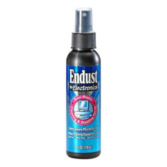 Picture of Endust 4oz. Multi-Surface Anti-Static Electronics Cleaner - For Electronic Equipment - 4 fl oz - Anti-static, Dust/Dirt-free, Oil-free, Wax-free, Ammonia-free