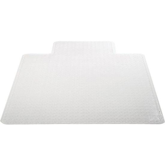 Picture of Deflecto Vinyl Chair Mat With Lip For Medium Pile Carpet, 36in x 48in, Clear